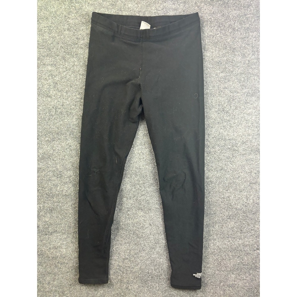 The North Face Pants Mens L Black Athletic Base Layer Tights Zipper Pocket